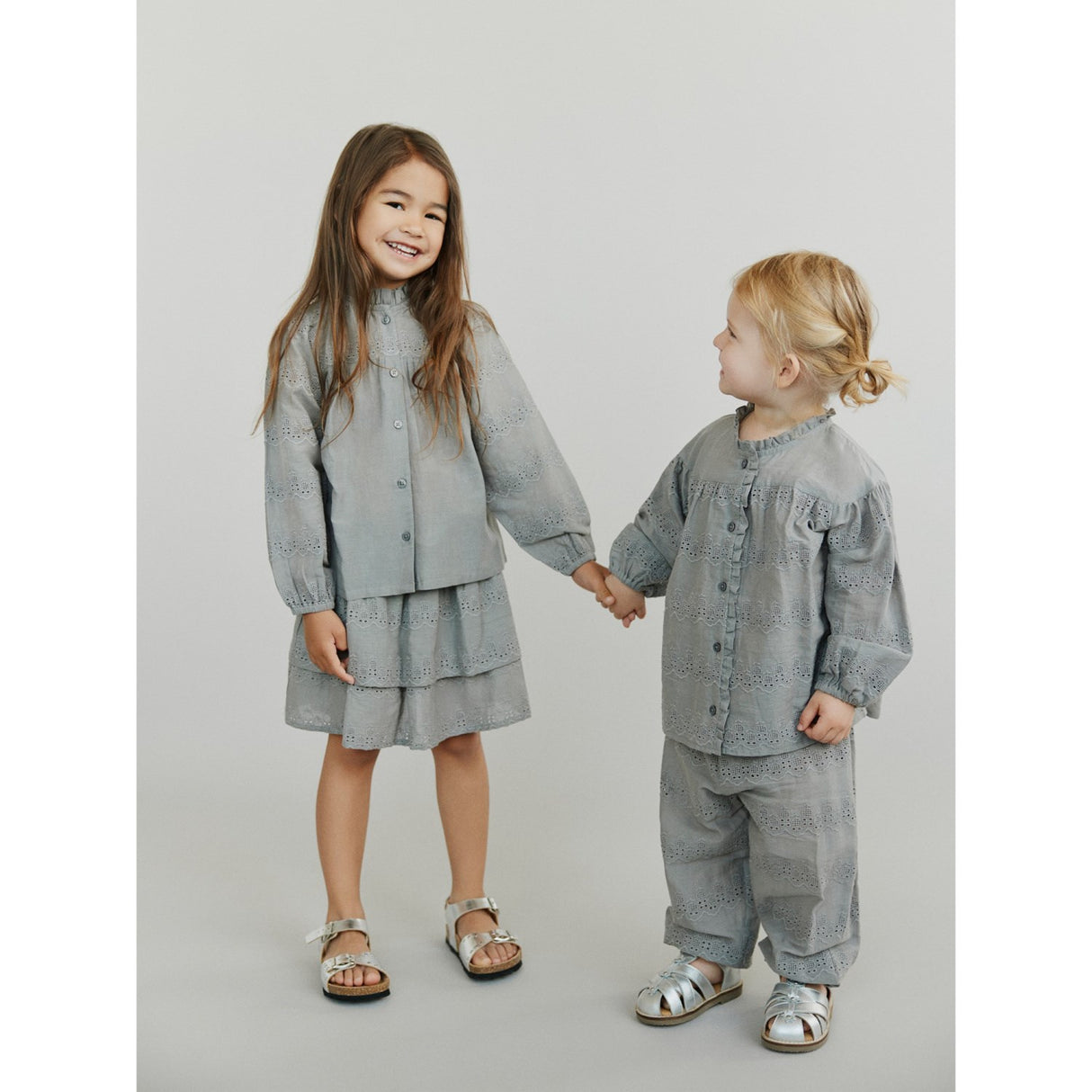 Sofie Schnoor Stone Grey Dagmarkb Skjorta