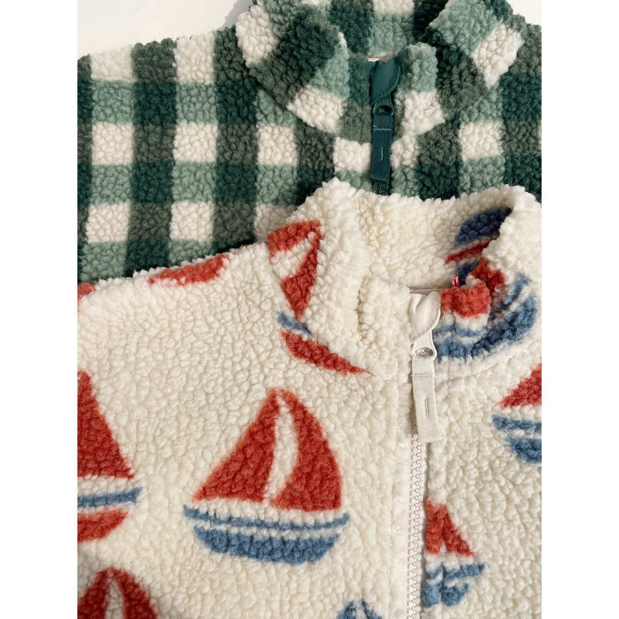 Konges Sløjd Green Check Jody Nallebjörn Jacka Grs