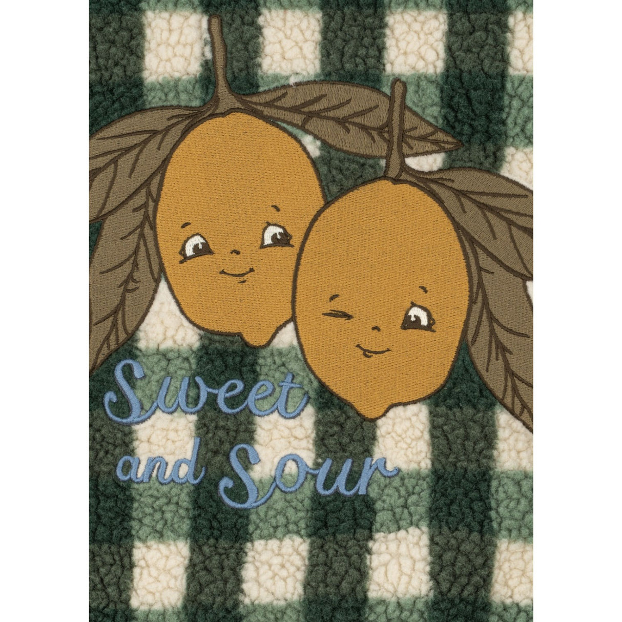 Konges Sløjd Green Check Jody Nallebjörn Jacka Grs