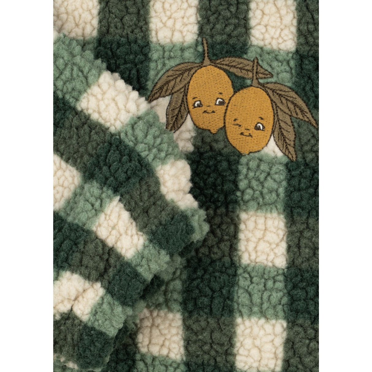 Konges Sløjd Green Check Jody Nallebjörn Jacka Grs