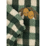 Konges Sløjd Green Check Jody Nallebjörn Jacka Grs