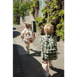 Konges Sløjd Green Check Jody Nallebjörn Ryggsäck Grs