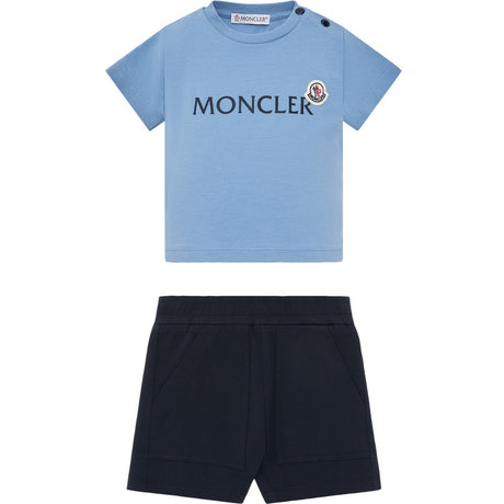 Moncler Dark Blue Shorts Set