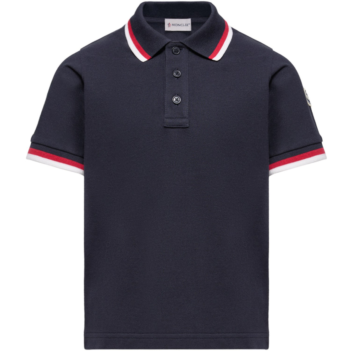 Moncler Navy Ss Pikétröja