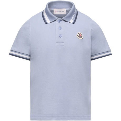 Moncler Medium Blue Ss Pikétröja