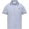 Moncler Medium Blue Ss Pikétröja