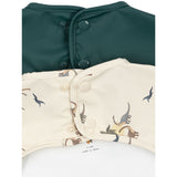 Konges Sløjd Kubi/Rain Forest 2 Pack Dinner Haklapp Med Ärmar