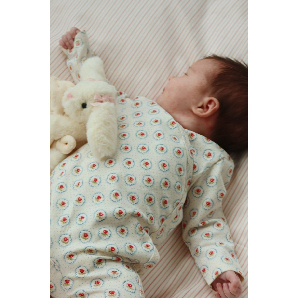 Konges Sløjd Stripie Petite Rose Baby Sängkläder Gots