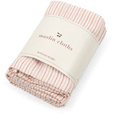 Konges Sløjd Stripie Petite Rose 3 Pack Muslin Cloth Gots
