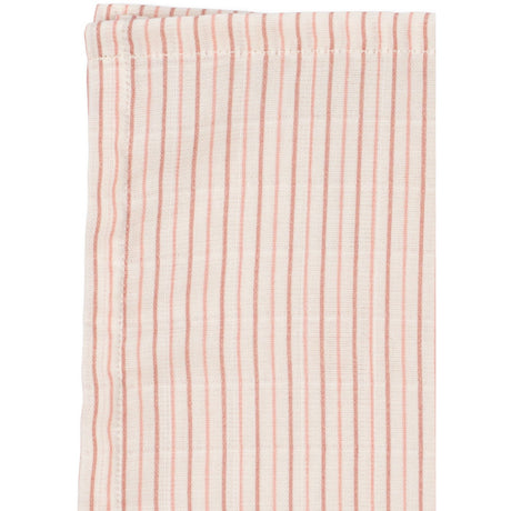Konges Sløjd Stripie Petite Rose 3 Pack Muslin Cloth Gots