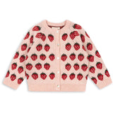Konges Sløjd Strawberry Belou Stickad Cardigan