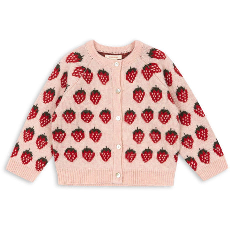 Konges Sløjd Strawberry Belou Stickad Cardigan