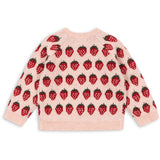 Konges Sløjd Strawberry Belou Stickad Cardigan