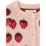 Konges Sløjd Strawberry Belou Stickad Cardigan