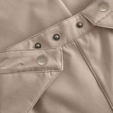 Mini A ture Grey Brown Mataiano Softshell Pants. Grs