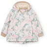 Mini A ture Print Petal Topography Matwiami Fleece Lined Jacket. Grs