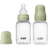 Bibs Sage Baby Flaska Round Silikon 2-Pack 150 Ml Slow Flow