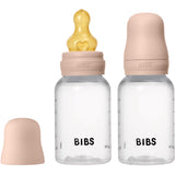 Bibs Blush Baby Flaska Round Latex 2-Pack 150 Ml Slow Flow