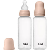 Bibs Blush Baby Flaska Round Silikon 2-Pack 270 Ml Medium Flow