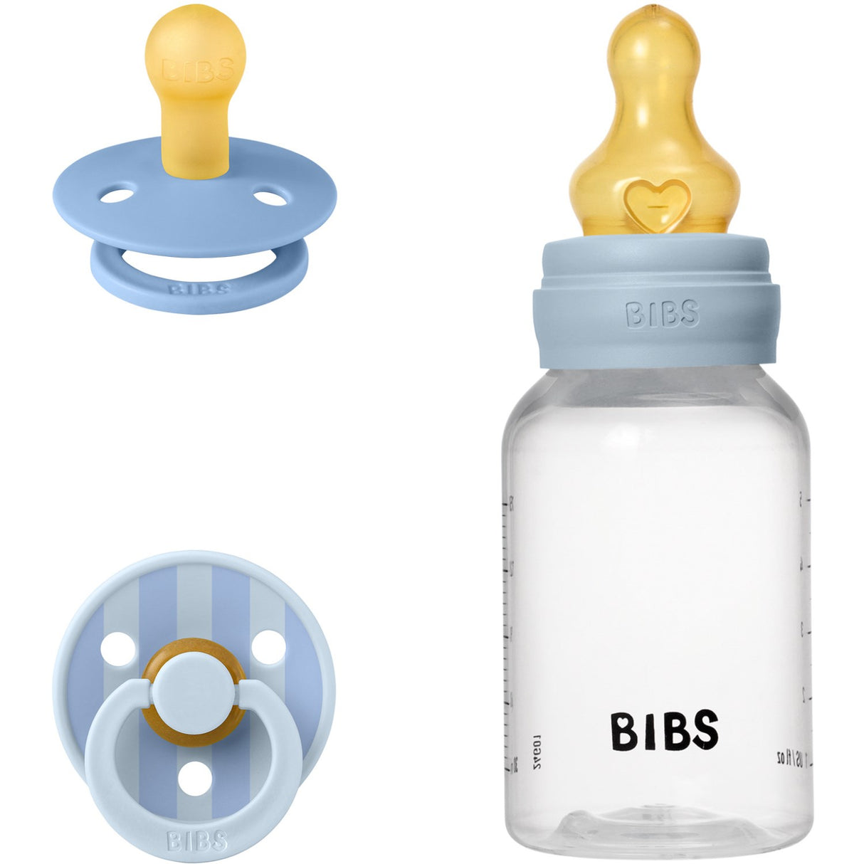 Bibs Baby Blue Gift Sett Baby Sprinkle