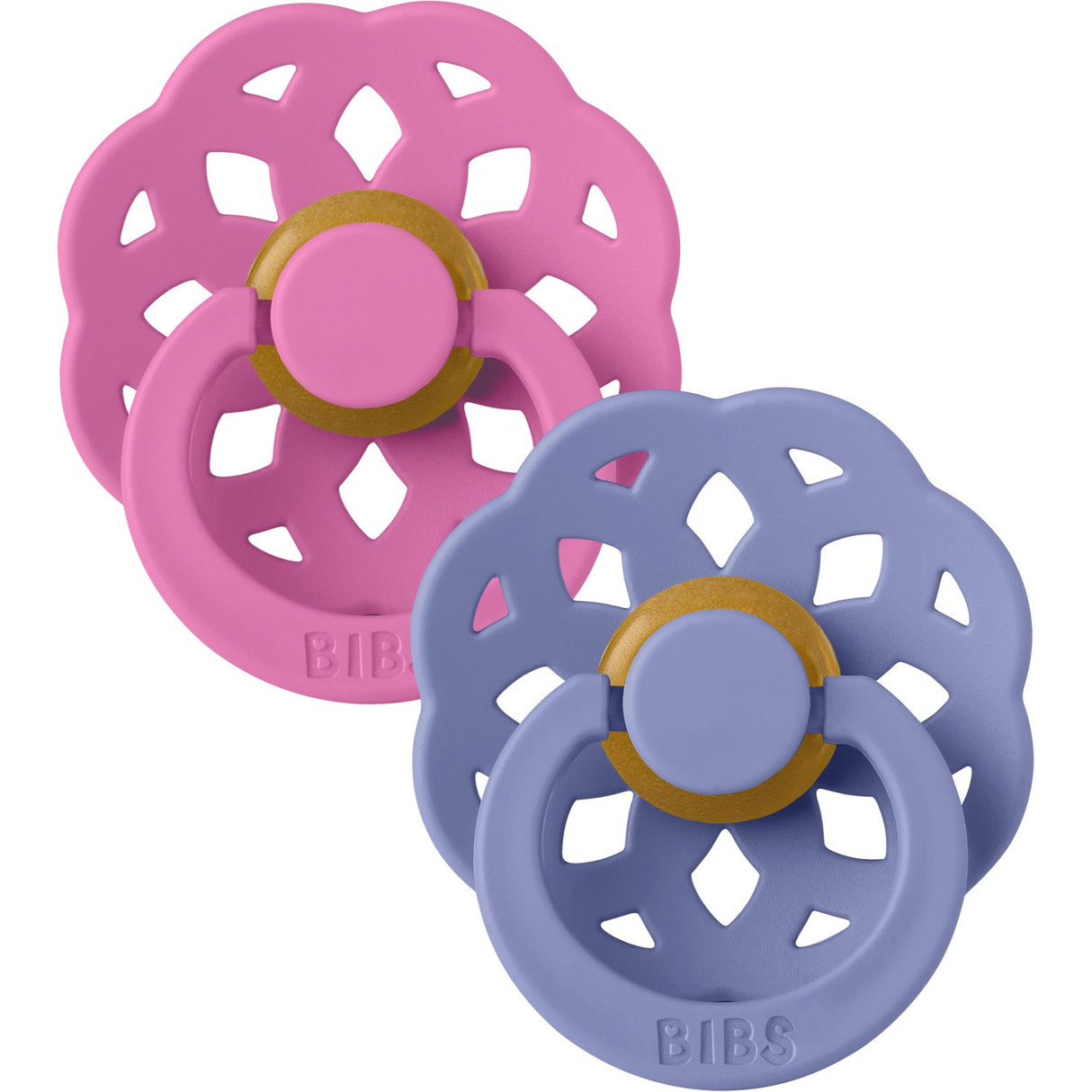 Bibs Bubblegum/Peri Napp Boheme 2-Pack Latex