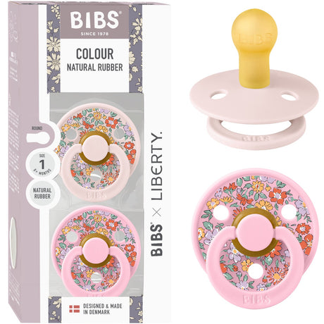 Bibs X Liberty Petal Mix Napp Colour 2-Pack Oscar Meadow Latex