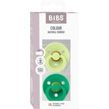 Bibs Matcha/Cactus Napp Colour 2-Pack Latex