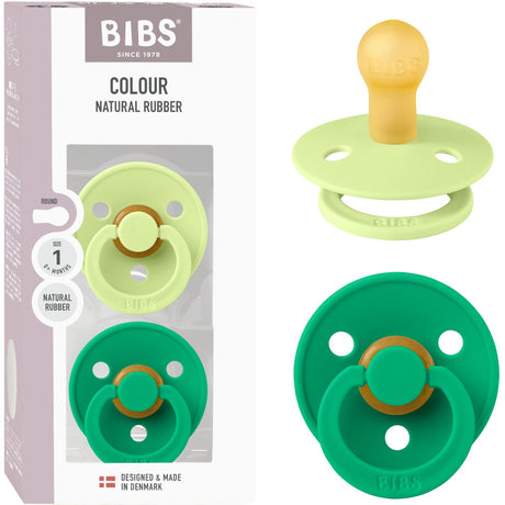 Bibs Matcha/Cactus Napp Colour 2-Pack Latex