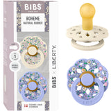 Bibs X Liberty Ivory Mix Napp Boheme 2-Pack Chloe Meadow Latex