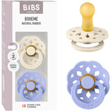 Bibs Ivory/Hush Napp Boheme 2-Pack Latex