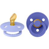 Bibs Hush/Grape Napp Colour 2-Pack Anatomical Latex