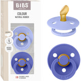 Bibs Hush/Grape Napp Colour 2-Pack Anatomical Latex