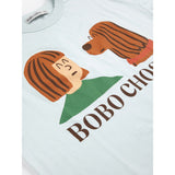 Bobo Choses Light Blue Friends In A Pickle T-Shirt