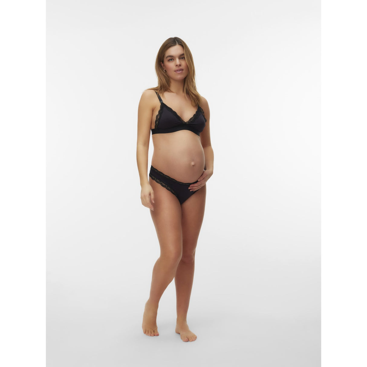 Mama;licious Black Black Mlreece Trosor 2-P