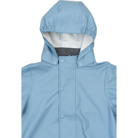 Mikk-Line Faded Denim Pu Rain Sett W/O Susp.