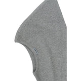 Mikk-Line Light Grey Melange Bomull Fullface Tip