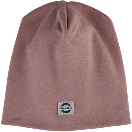 Mikk-Line Twilight Mauve Bomull Mössa - Solid