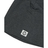 Mikk-Line Dark Grey Melange Bomull Mössa - Solid