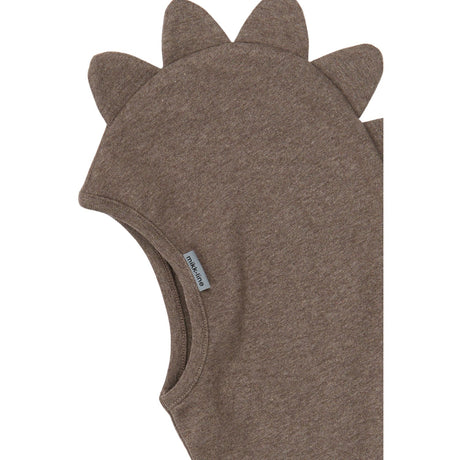 Mikk-Line Melange Denver Bomull Elefanthatt Dino - Single