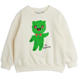 Mini Rodini Off-white Alien Chenille Sweatshirt