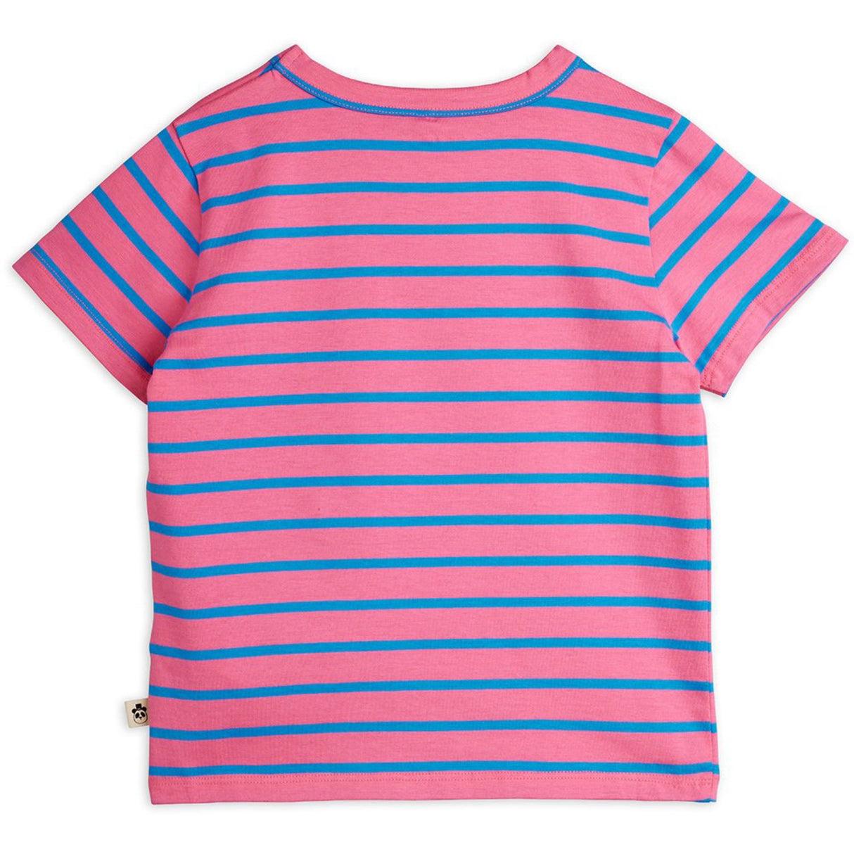 Mini Rodini Pink Stripe Yd Ss Tee