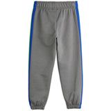 Mini Rodini Grey The Milky Way Rainbow Panel Sweatpants