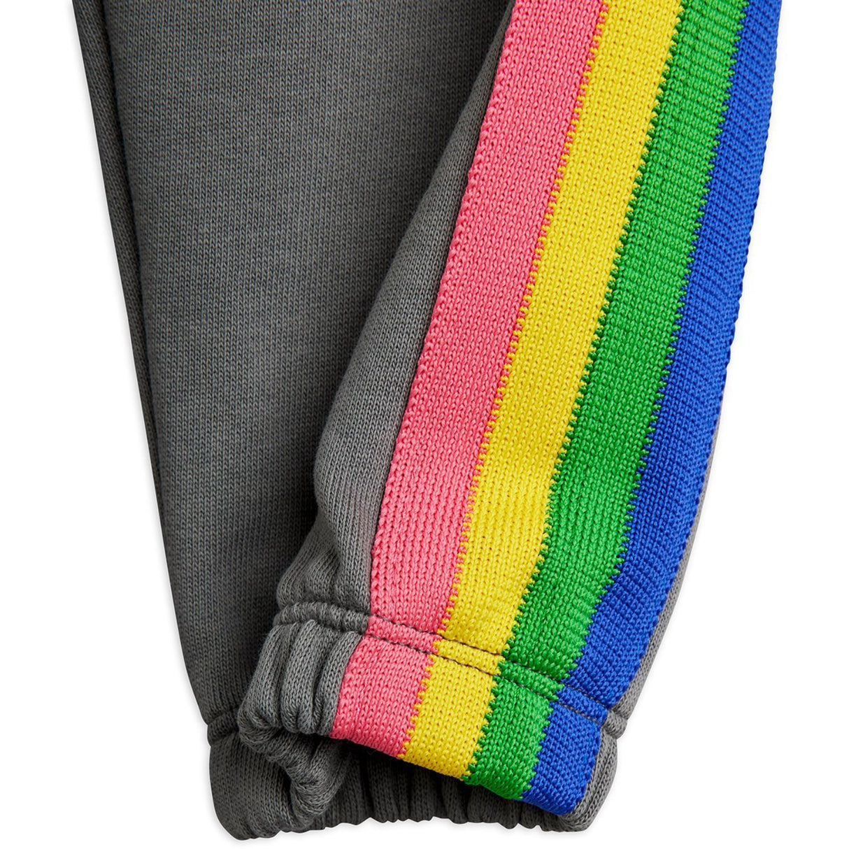 Mini Rodini Grey The Milky Way Rainbow Panel Sweatpants