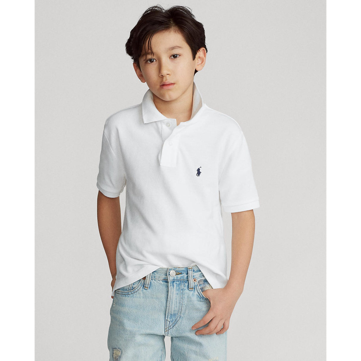 Polo Ralph Lauren White Pikétröja T-Shirt