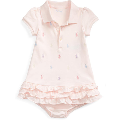 Ralph Lauren Baby Delicate Pink Day Klänning