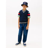 Tommy Hilfiger Darkused Barrel Dark Blue Jeans