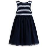 Tommy Hilfiger Dark Night Navy Lg Combi Tyll Klänning