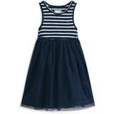 Tommy Hilfiger Dark Night Navy Lg Combi Tyll Klänning