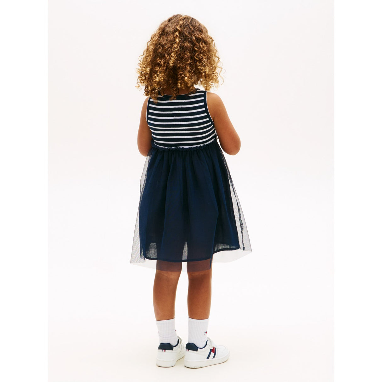Tommy Hilfiger Dark Night Navy Lg Combi Tyll Klänning
