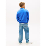 Tommy Hilfiger Empire Blue Monotype Graphic Sweatshirt